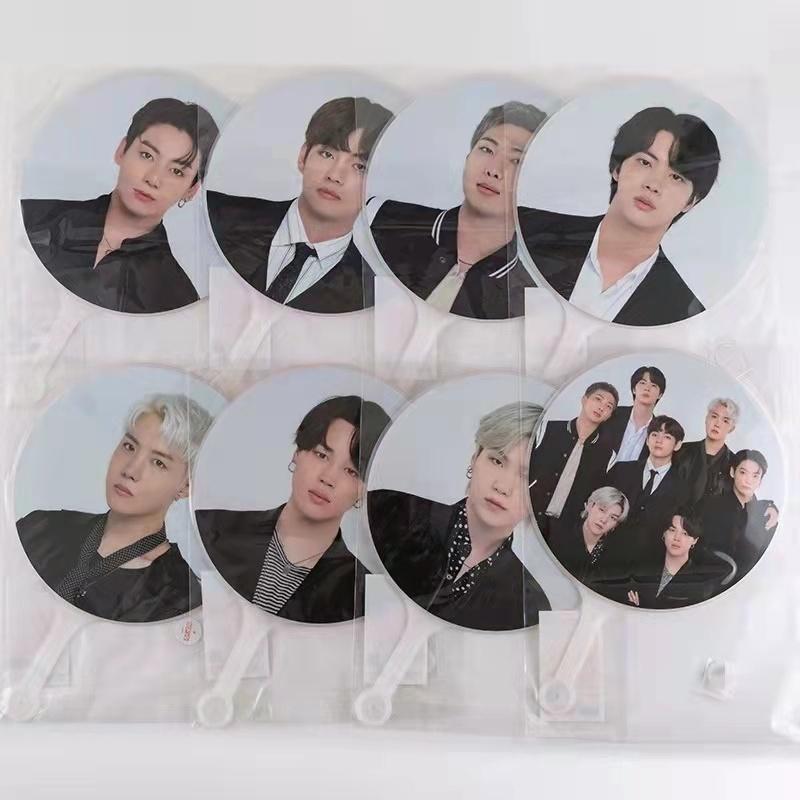 限定]BTSグッズ うちわ 団扇 防弾少年団 BT21 写真 応援グッズ
