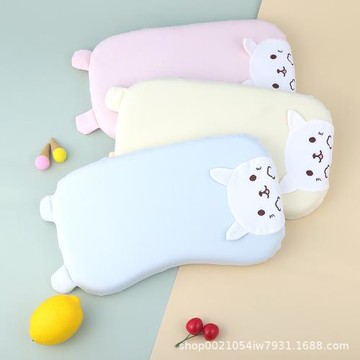 嬰兒枕頭定型枕0到1歲記憶棉新生兒正頭型透氣四季通用批發