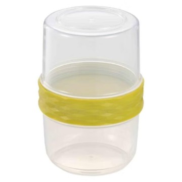 tescoma 4Food雙層旋蓋密封罐 綠色 350ml + 350ml  1套  蓋子 +  容器 2個