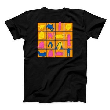 貓咪北爛圖鑑 - 中性版T恤 - 2色