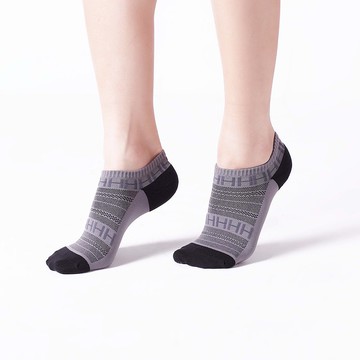 【銀灰】透氣抗臭短襪(女款)