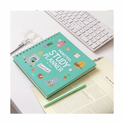 モンスター 勉強プランナー Monster Study Planner 1年用 プランノート 韓国文房具 勉強 ノート ダイアリー かわいい 通販 Lineポイント最大get Lineショッピング
