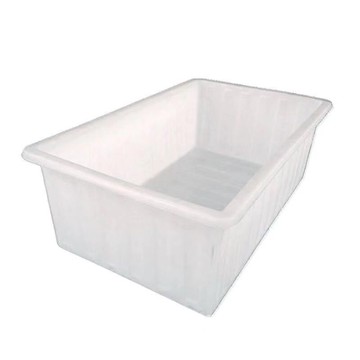 水產水箱 加厚牛筋塑料水箱長方形水槽水缸家用大號水產養殖箱養魚盆圓桶【MJ7511】