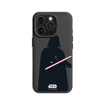 iPhone 16 Pro SolidX 黑 - 迪士尼-星際大戰 Star Wars - 黑武士-剪紙系列