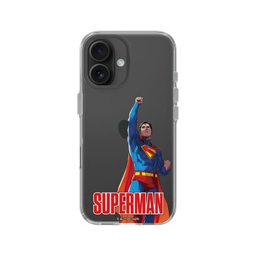 iPhone 16 Clear Case（相機按鈕） 透明 - Superman - Superman-準備出發！