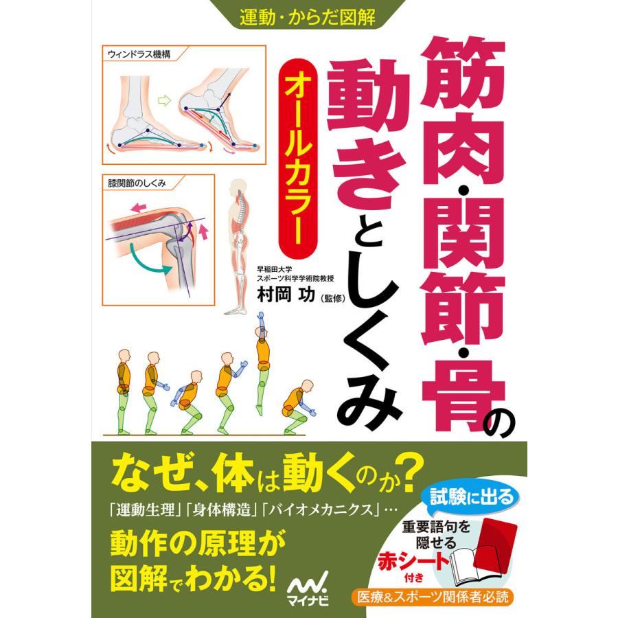 運動・からだ図解 筋肉・関節・骨の動きとしくみ