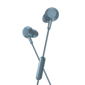PHILIPS 飛利浦 高階款入耳式耳機附麥克風  TAE4105  藍色