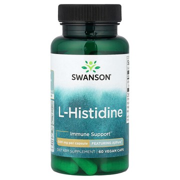 Swanson Vitamins, L-組氨酸，500 毫克，60 粒素食膠囊