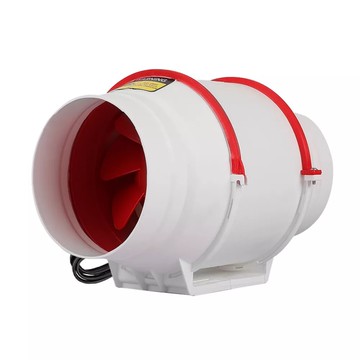 行家選換氣調速管道增壓風機美歐澳規鼓風機軸流式排風設備抽風機[DD1218001]