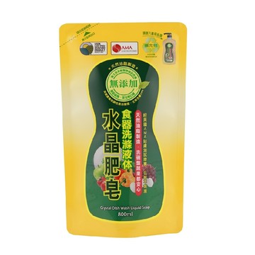 [家速配]水晶肥皂食器洗滌液體-補充包