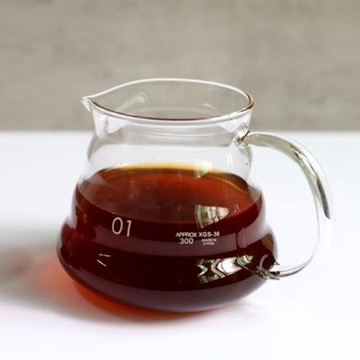 耐熱玻璃分享咖啡壺加厚冰滴濾V60云朵可愛壺簡易手沖掛耳冷水壺