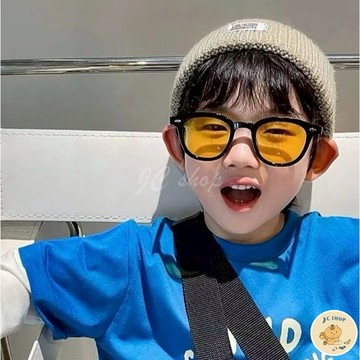 微圓框兒童墨鏡 親子墨鏡 太陽眼鏡 親子 抗UV 時尚配件 兒童 C286