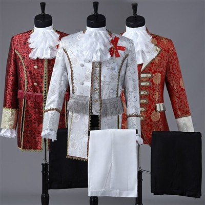 S M L Xl 2xl コスプレ衣装 王子様 貴族 メンズ 服服装 伯爵 男性用スーツ 5点セット 中世 大人 演奏会 通販 Lineポイント最大get Lineショッピング
