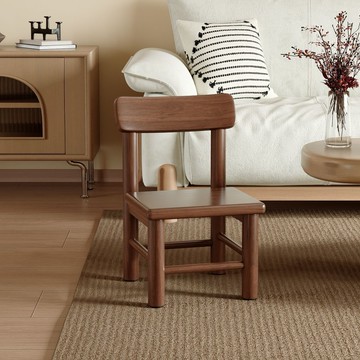 免運/可開發票 實木靠背椅家用小椅子客廳清倉凳子吃飯防滑矮凳臥室換鞋復古耐用 樂天最低價 快速出貨
