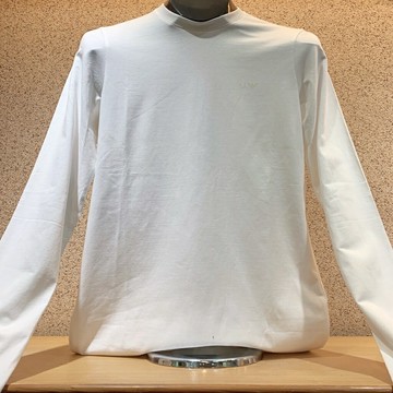 (Little bee小蜜蜂精品)ARMANI JEANS AJ 素白薄長袖(零碼款式)(M)