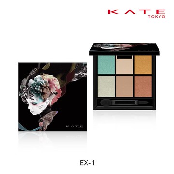 KATE凱婷 自訂風格6色眼彩盤 EX-1