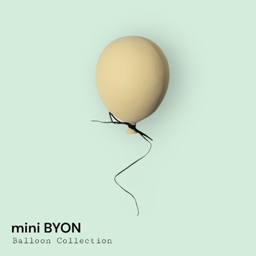 瑞典 BYON 小氣球壁飾 黃