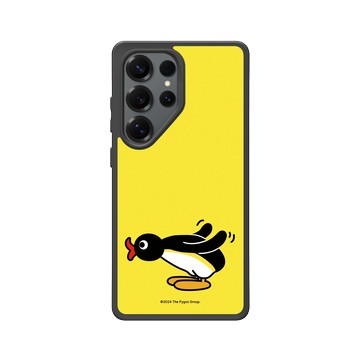 Galaxy S25 Ultra SolidSuit 黑 - Pingu 企鵝家族 - Pingu - 你說什麼？！