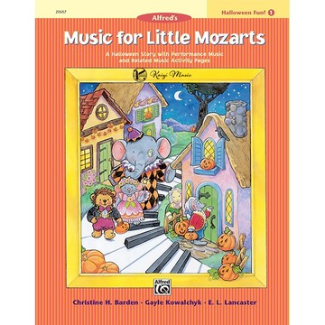 【凱翊︱AF】小小莫札特 鋼琴教程 歡樂萬聖節 1 Music for Little Mozarts: Hallow