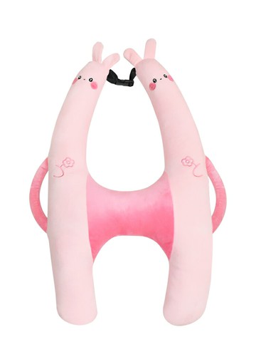 車用靠墊 汽車靠枕 車上睡枕 兒童汽車抱枕防勒脖外出靠枕寶寶車用枕頭副駕駛汽車睡覺神器車載『ZW8536』