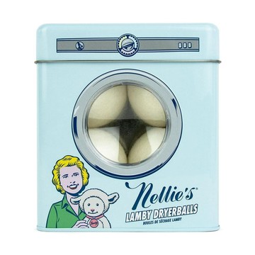 Nellies 100%紐西蘭純羊毛烘衣球 (4入組)