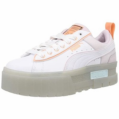 Puma スニーカー 厚底 プラットフォーム メイズ ウィメンズ サマー キャンプ 22年春夏カラー ホワイト ラベンダー フォグ ピーチピンク 23 5 Cm 通販 Lineポイント最大get Lineショッピング