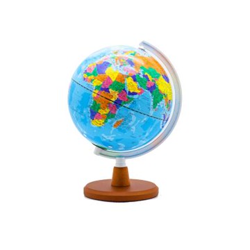 【Fucashun】8吋地球儀木座 11WA /個 3604-1