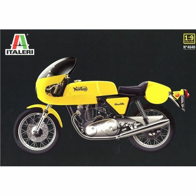 プラモデル 模型 バイク イタレリ 1/9スケール ノートン コマンド 750cc Norton 750 Commando PR プラッツ  IT4640 | LINEブランドカタログ