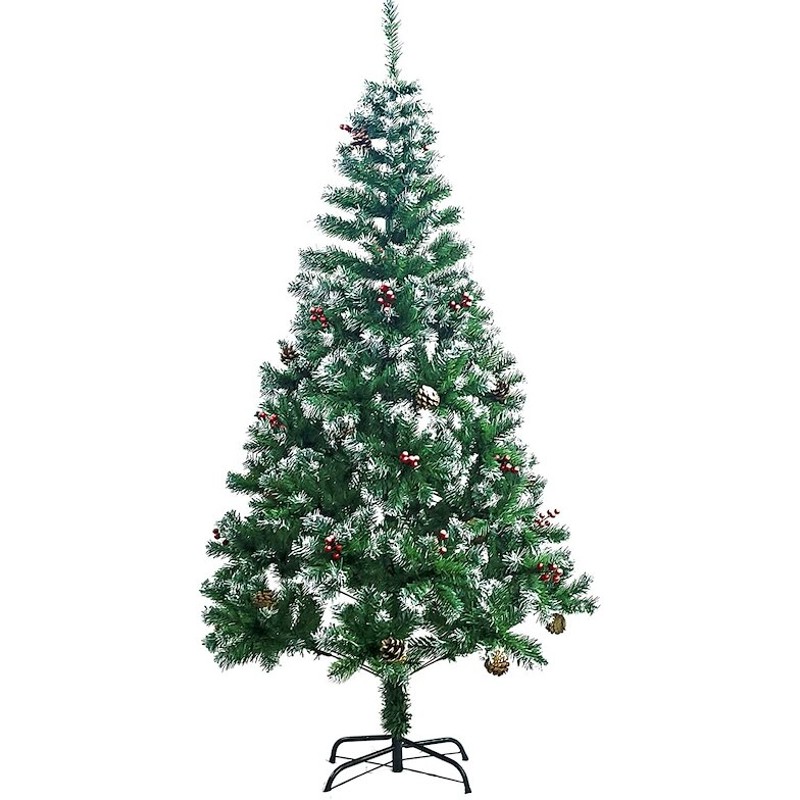 クリスマスツリー ヌードツリー 松かさ付き 赤い実付き xmas まるで森の中のクリスマス 120cm 150cm 180cm mz075 通販  LINEポイント最大1.0%GET LINEショッピング