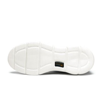 TRAVEL FOX  TSL 真皮免綁帶休閒鞋-灰/綠