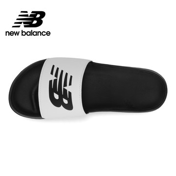 【New Balance】 NB 涼拖鞋_中性_黑白色_SUF200B3-D楦 200 運動/戶外