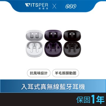 QCY T13 X 入耳式真無線藍牙耳機丨極簡精緻 聲色動人丨WitsPer 智選家
