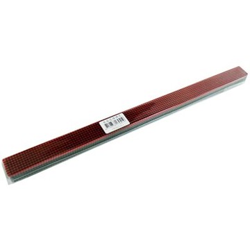 【文具通】水晶花格排尺34mm Q1070007