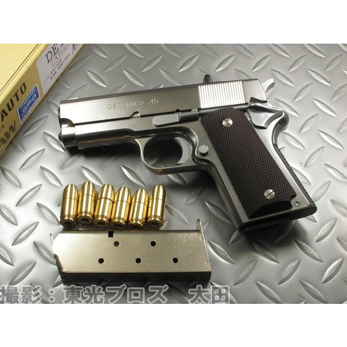 ＭＧＣABS樹脂製モデルガン デトニクス４５ フレームシルバー　SPＧ合法品 MGC】 デトニクス.45 コンバットマスター オールシルバー モデルガン