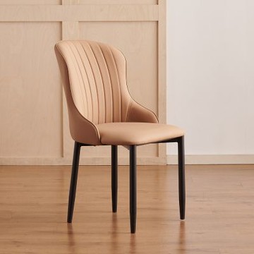 MUNA家居  伊克皮餐椅/共四色/F113   50X56X87cm