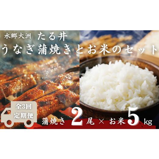 ふるさと納税 愛媛県 大洲市  水郷大洲たる井の「国産うなぎ蒲焼き2尾」と大洲産のお米