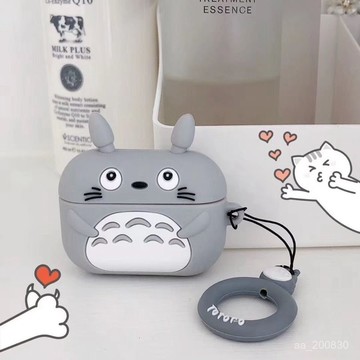✨限時特惠✨卡通龍貓蘋果AirPods3代保護殻1/2代無綫藍牙保護套Pro可愛防摔軟