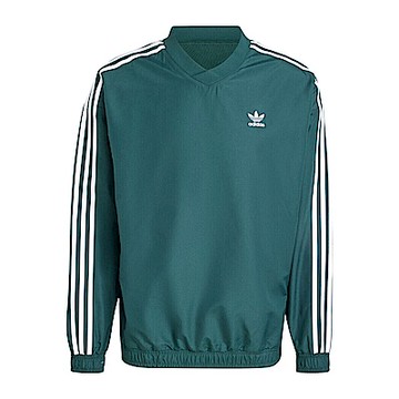 Adidas Woven WB IZ2462 男 長袖上衣 綠白