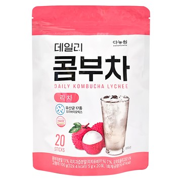 Danongwon 乳酸菌康普茶 荔枝  5g  20條  1袋