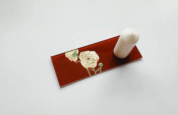 入厝禮 新婚禮 【手工工藝貼箔技法】最初 First 長方器皿/平墊