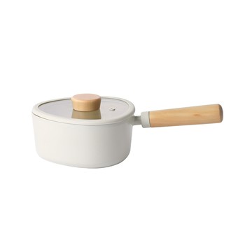 FIKA APEX系列陶瓷塗層鑄造單柄湯鍋18公分(不挑爐具Q導全覆底/瓦斯爐電磁爐可用)