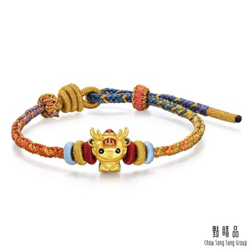 點睛品 福祿相伴 黃金手繩【網路獨家款】