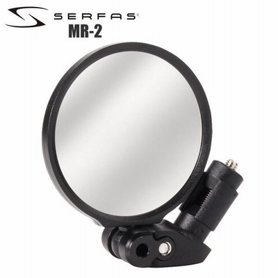 SERFAS サーファス バックミラー 自転車 ミラー MR-2 ステンレスミラー