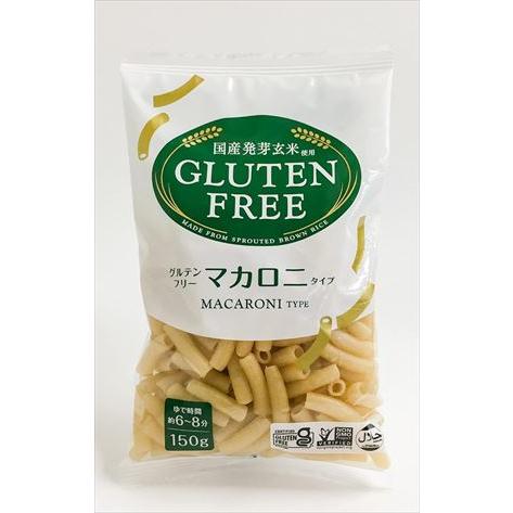 送料無料 大潟村あきたこまち生産者協会 グルテンフリーマカロニ 150g×24袋