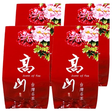 龍源茶品 鑫龍源 杉林溪極品精粹醇香高山烏龍茶葉 附提袋  150g  1組  4包