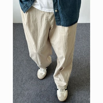 夏季日係戶外速幹傘兵褲薄款男生寬鬆山本褲長褲夏天褲子男休閒褲