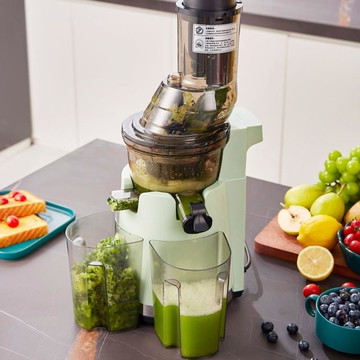 店長推薦110V榨汁機家用渣汁分離原汁機多功能小型全自動商用打水果機炸果汁機【摩可美家】