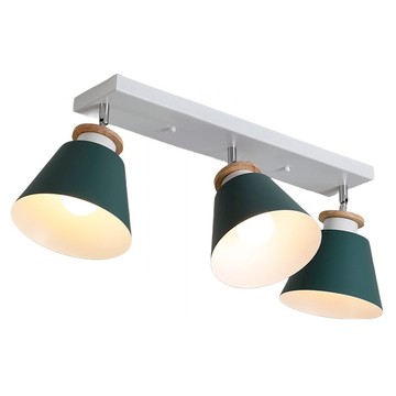 Honey Comb 北歐風馬卡龍吸頂燈三燈 綠色 簡約現代風格  1組