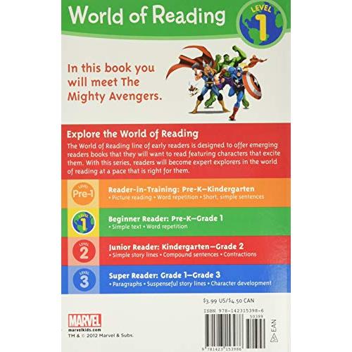 These are The Avengers Level Reader (World of Reading)