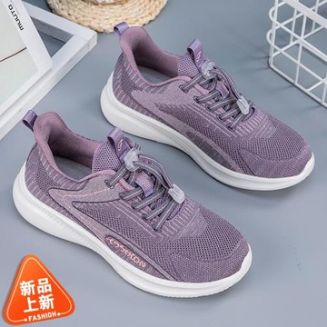 老北京布鞋女鞋新款飛織透氣媽媽鞋中老年舒適運動鞋防滑大碼旅游